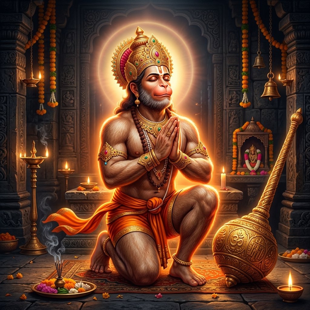 आरती कीजै हनुमान लला की