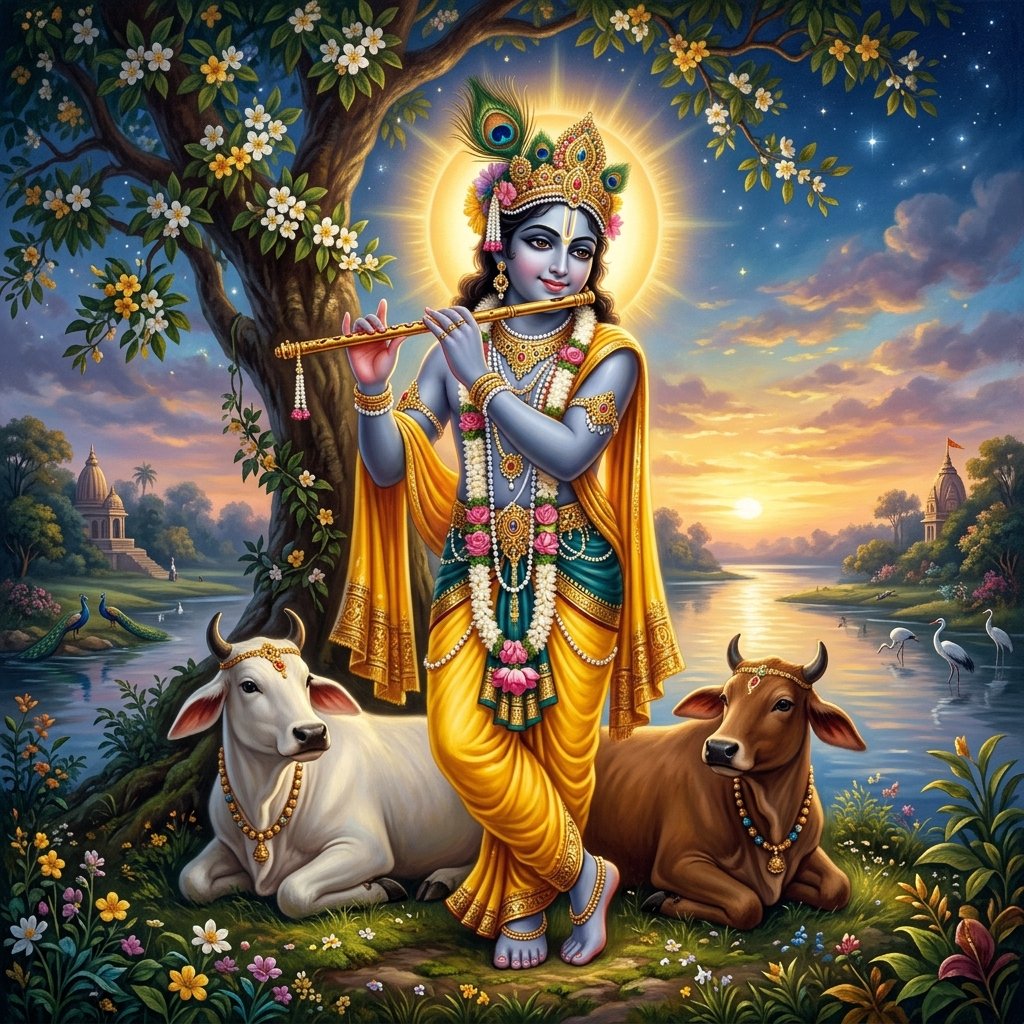 आरती कुंजबिहारी की (श्री कृष्ण आरती)