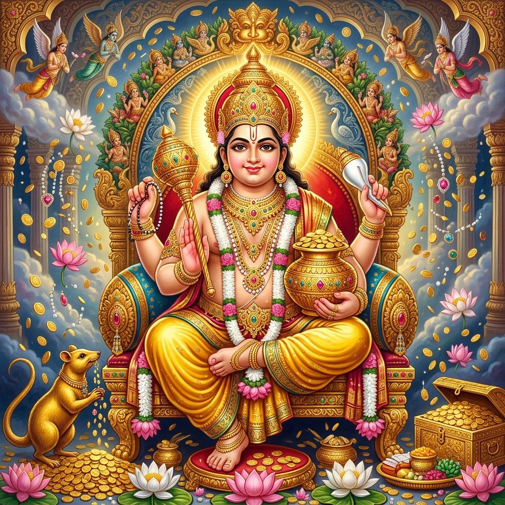 Lord Kubera (धनाधिपति श्री कुबेर देव)